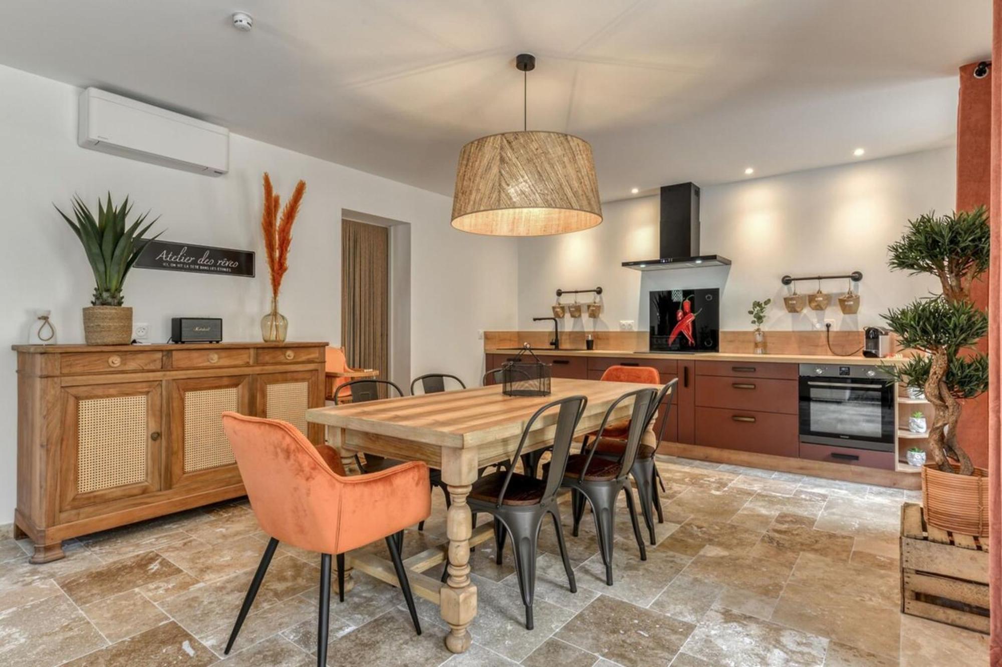 Villa Terracotta - 8 Personnes - Proche De La Mer Peyriac-de-Mer Dış mekan fotoğraf